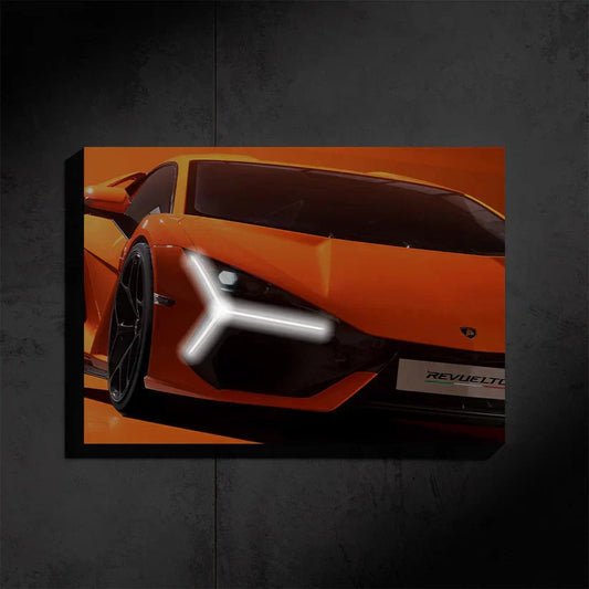 Lamborghini Revuelto NEON Posters