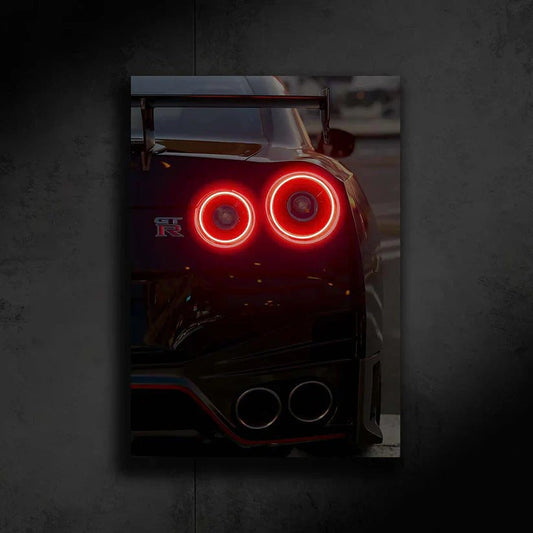 Nissan GTR Nismo NEON Poster